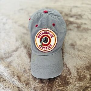 Washington Redskins Gray Baseball Cap with Team Patch sports